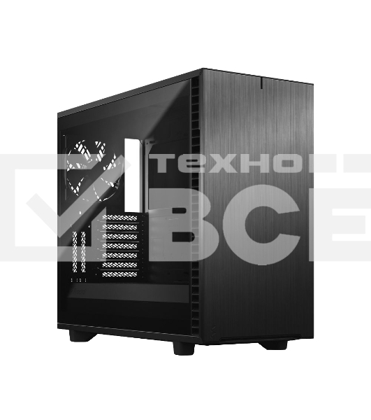 Корпус Fractal Design DEFINE 7 BLACK - DARK TG / mid tower / E-ATX / dark tint tempered glass / 3x140mm fans inc. / FD-C-DEF7A-03