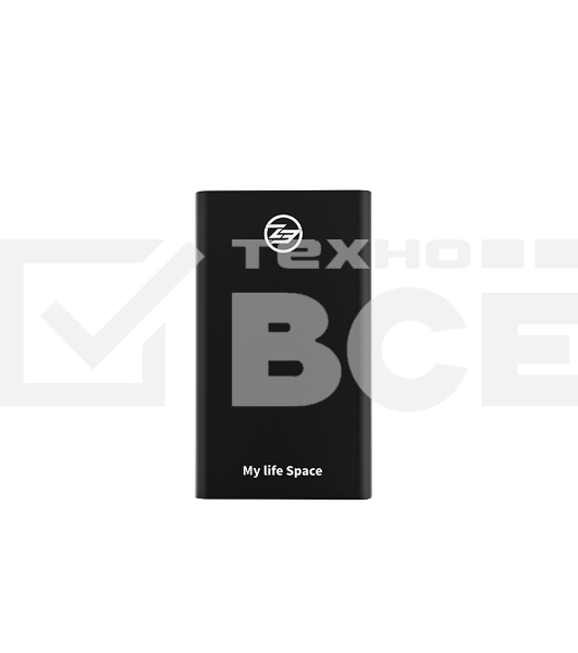 Твердотельный накопитель Kingspec External SSD Z3-128 (Black), 128GB, Type-C/A, USB 3.1 Gen 1, R/W up to 550/up to 450MB/s, 81x42x9mm, 35g. (3 года)