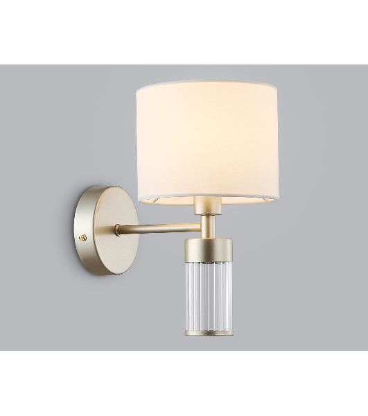 Настенный светильник Ambrella light LH71305 CGD/WH золото/белый E14 max 40W 220*150*260