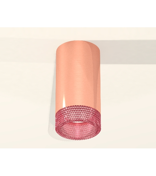 Светильник Ambrella Light XS6326010 PPG/PI золото розовое полированное/розовый MR16 GU5.3 (C6326, N6152)