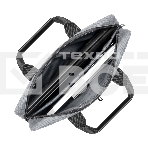 Сумка Exegate Office F1590 Grey, серая, полиэстер, для ноутбуков до 15.6