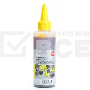 Чернила Cactus CS-I-CL41Y желтый (100мл) Canon PIXMA MP150/MP160/MP170/MP180/MP210/MP220