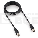 Кабель телевизионный Gembird, CCV-515, Coaxial M/F, 1.8м, фото 1