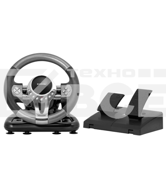 Руль Defender FORSAGE {12 кн+2перекл.+1перекл. 8-ми позиц., USB}