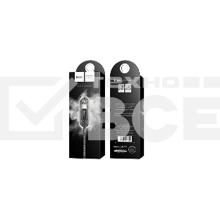Кабель HOCO X14 USB 2.0, AM/Lightning M, черный, 1м
