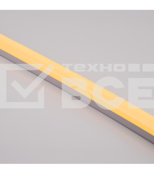 Гибкий неон LED SMD, форма – D, 16х16 мм, желтый, 120 LED/м, бухта 50 м