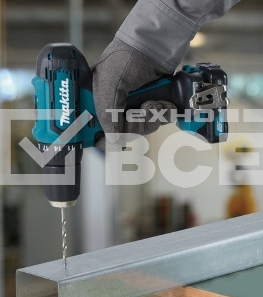 Дрель-шуруповерт Makita DF333DWAE Аккумуляторная, Кейс