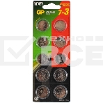Батарея GP Lithium Cell CR2032-7/3-2CR10 CR2032 (10шт) блистер, фото2