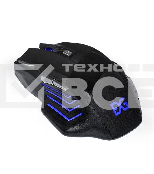 Мышь проводная ExeGate Gaming Standard Laser GML-793 черный, 3200 dpi, USB, кнопки - 7