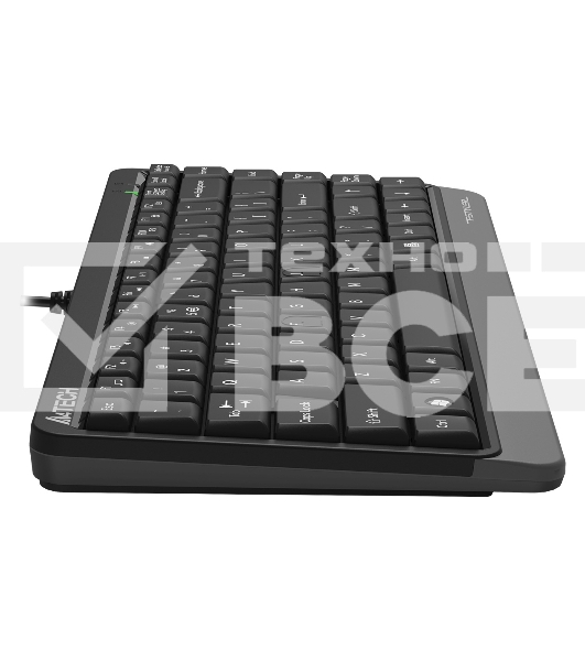 Клавиатура A4Tech Fstyler FKS11 проводная, USB, черный/серый