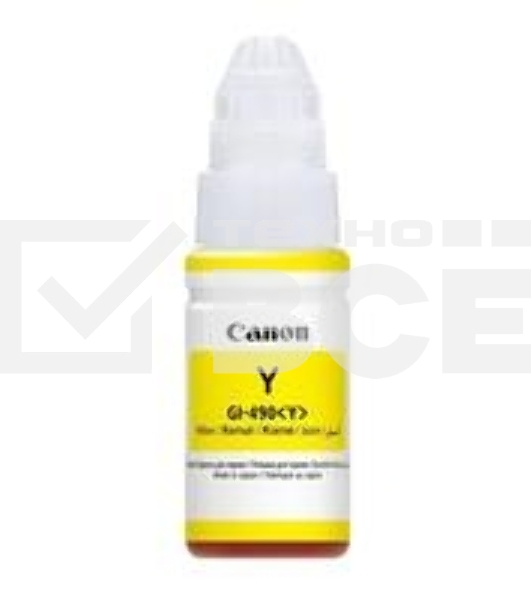 Чернила Canon GI-490Y 0666C001 желтый для Canon Pixma G1400/2400/3400 (70мл)