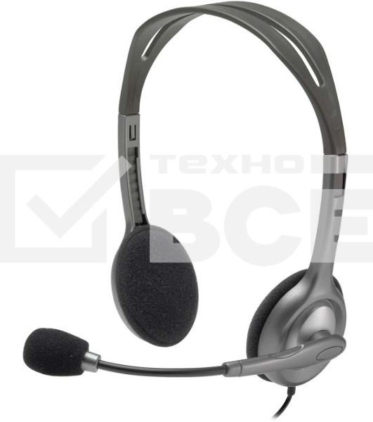 Гарнитура Logitech Headset H110 grey (981-000472/981-000271)