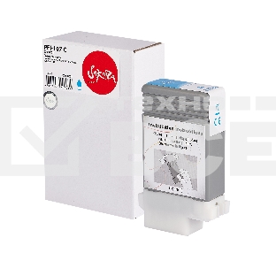 Струйный картридж Sakura 6706B001 ( PFI-107 C) для Canon, голубой, 130 мл.