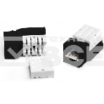 Модуль универсальный Hyperline, keystone, 1хRJ45, Toolless, кат. 5е, неэкр., 1 шт, чёрный, фото2