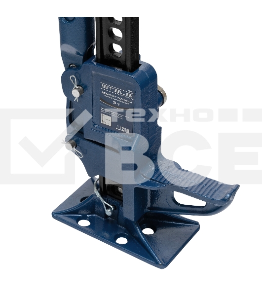 Домкрат STELS 50529реечный профессиональный 3 тонны 115-1335мм high jack