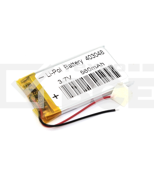 Аккумулятор Li-Pol (батарея) 4*30*48мм 2pin 3.7V/560mAh