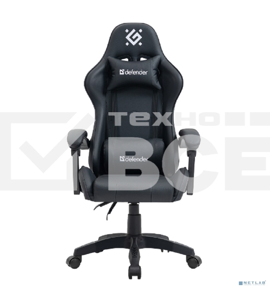 Кресло игровое Defender Dayto черный, класс 3, металл, PU