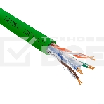 Кабель NEOMAX NM716021 U/UTP cat.6 4x2x0.57, 23 AWG, Медь, внутренний, PVCLS нг(А)-LSLTx, 305м, зеленый; Fluke Tested, фото 1