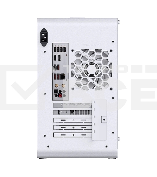 Корпус без блока питания JONSBO U4 Mini, Mini-Tower, TG, no fan, 1xUSB-A 3.0 + 1xUSB-C 3.2, mATX, mITX White