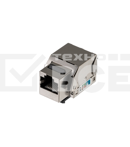 Модуль Keystone Rexant Jack RJ-45(8P8C), FTP, CAT 5e, тип 90 градусов PRO