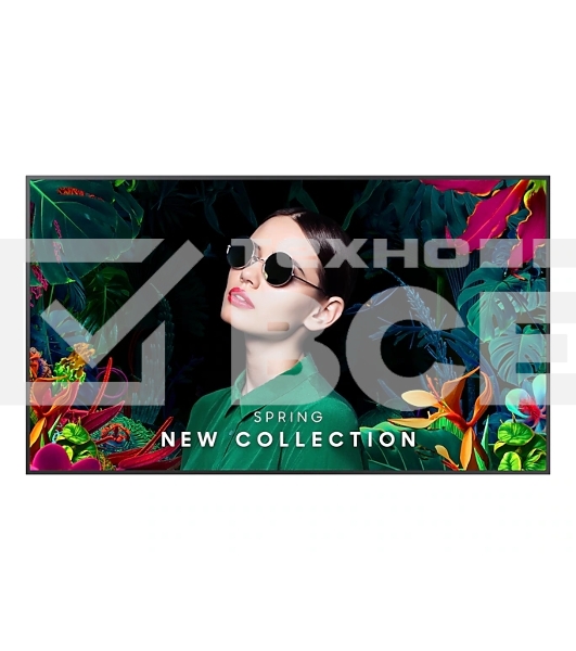 Панель Samsung QM65C черный, 65', VA, 3840 x 2160, 500 кд/м², 4000 :1, 24/7, 8 мс, 178°/178°