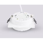 Светильник Ambrella light TN52421 WH/FR белый/белый матовый GX53 max 12W 105*105*45, фото5