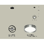 Светильник Ambrella light XB9112102 SBK/PPH черный песок/графит полированный GX53 (C9112, N8133), фото3