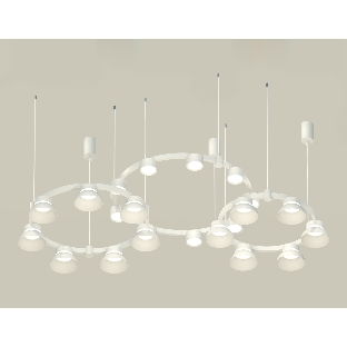 Светильник Ambrella light XR92082010/22 SWH/FR белый песок/белый матовый GX53 (A9208, C9241, C9236, C9231, N8112, N8140)