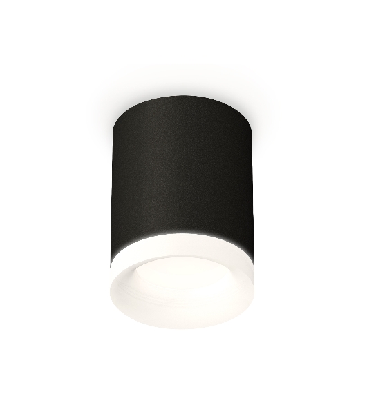 Светильник Ambrella Light XS7422024 SBK/FR черный песок/белый матовый MR16 GU5.3 (C7422, N7165)