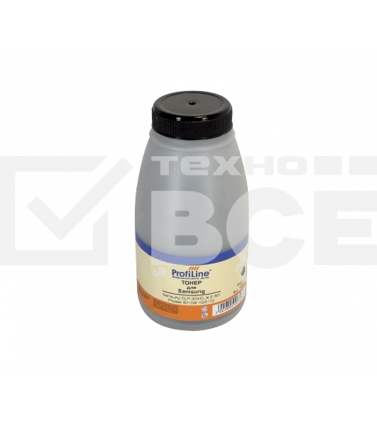Тонер для принтеров Samsung CLP-300/CLX-3160/Phaser 6010/6110/6120/WC 6000/6015 black 120гр ProfiLine Фасовка РФ
