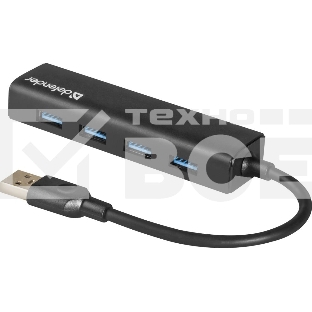 Универсальный USB Defender разветвитель Quadro Express USB3.0, 4 порта
