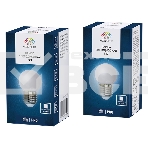 Лампа светодиодная d-45 3LED 1Вт шар . белая E27 25лм 220В Neon-Night 405-115, фото3