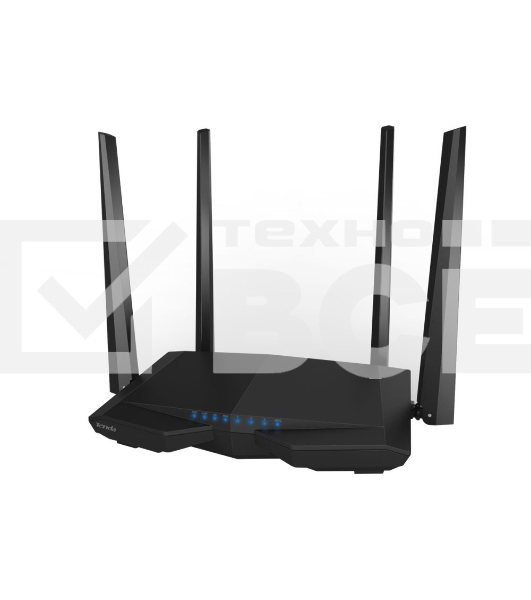 Маршрутизатор Tenda AC6 AC1200 Двухдиапазонный, Wi-Fi маршрутизатор, 4*5 дБи внешние антенны