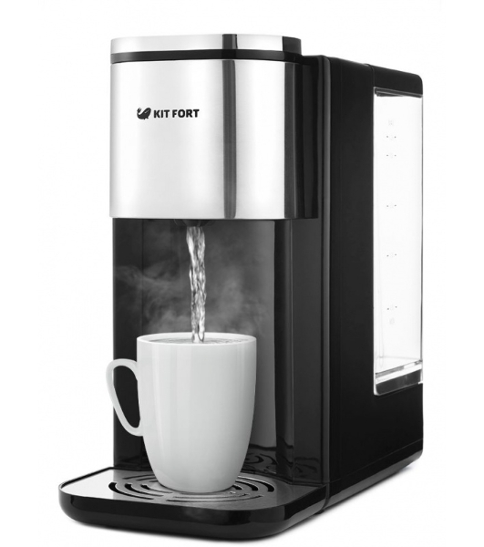 Термопот Kitfort КТ-2503 2.2л. 2600Вт черный/серебристый