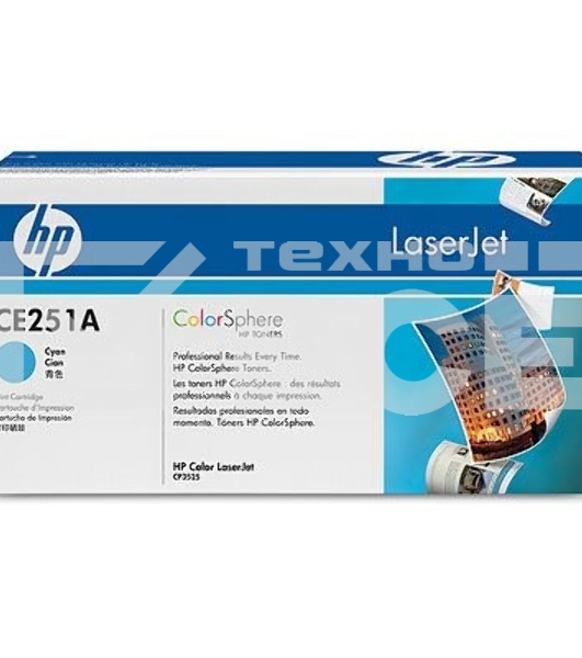 Картридж лазерный HP CE251A голубой для CLJ CM3530/CP3525 7000стр.