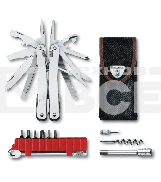 Мультитул Victorinox SwissTool Spirit X (3.0236.N) 105мм 36функц. серебристый подар.коробка