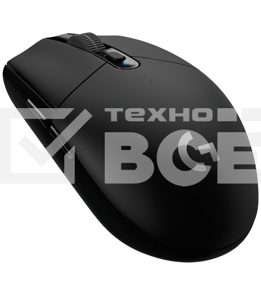 Мышь беспроводная Logitech G305 Lightspeed черный, 12000 dpi, радиоканал, USB, кнопки - 6