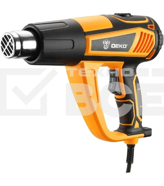 Технический фен Deko HG2450 2450Вт темп.350/600С