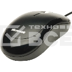 Мышь проводная Microsoft Basic черный, 1000 dpi, USB, кнопки - 3, фото10