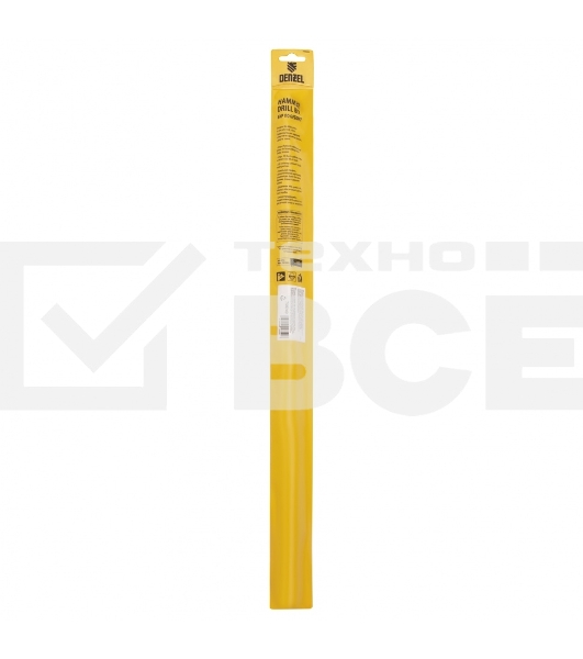Бур по бетону, двойная спираль, Cobalt W-tip, 20x460 мм, SDS PLUS Denzel
