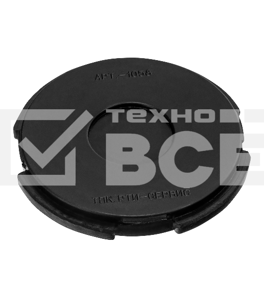 Резиновая опора для подкатного домкрата универсальная, D=100 mm, d=90, H=12 mmMatrix