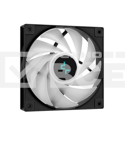 Кулер для процессора DEEPCOOL AG500 BK ARGB черный, 120 мм, алюминий/медь, 1850 об/мин, 29.4 дБ, 4 pin, 240 Вт, 155 мм