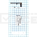 Сенсорное стекло (тачскрин) для HTC One XC X720d, белое, фото5