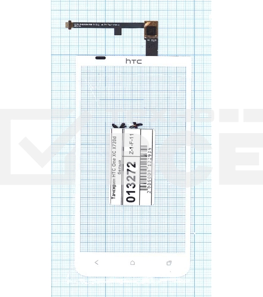 Сенсорное стекло (тачскрин) для HTC One XC X720d, белое