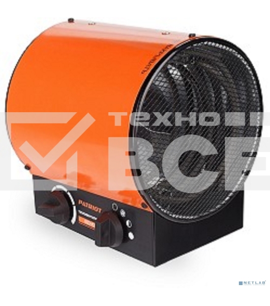 Калорифер PATRIOT ECO-R 3 220В нерж.ТЭН, шнур с евровилкой