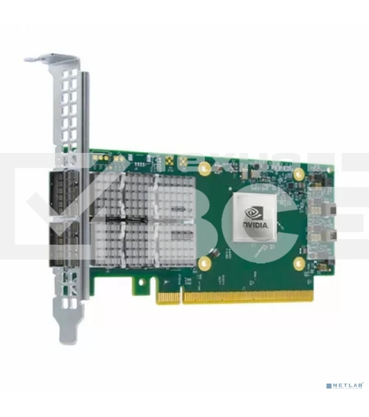 Сетевая карта ConnectX®-6 Dx EN adapter card, 100GbE, Dual-port QSFP56, PCIe 4.0 x16, Crypto and Secure Boot, Tall Bracket