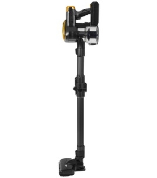 Пылесос вертикальный Brayer BR4273 серый/желтый, питание от аккумулятора, 350 Вт, уборка сухая, пылесборник 0,8 л