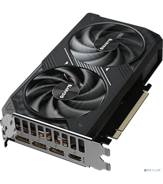 Видеокарта Gigabyte GeForce RTX 5060 Ti Windforce Max OC, NVIDIA RTX 5060 Ti, 8 ГБ GDDR7, 128 бит, PCI-e 5.0, 1xHDMI, 3xDP, 2587 МГц