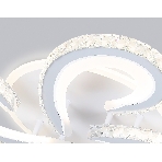 Потолочный светодиодный светильник Ambrella light FA1702/4 WH/CH белый/хром 121W 3000K-6400K 560*560*90 (ПДУ РАДИО 2.4G), фото8