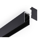 Шинопровод накладной Ambrella light GL1004 BK черный IP20 220V 2000*30.6*56, фото8
